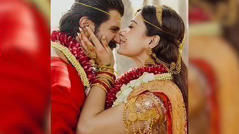 Newlyweds Vijay Deverakonda and Rashmika Mandanna