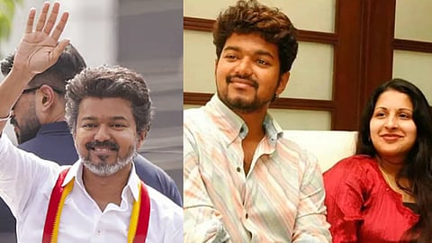 TVK president actor Vijay's wife Sangeetha files for divorce