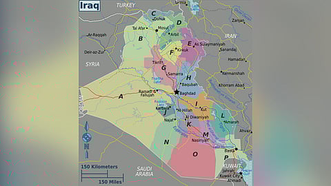 Iraq map
