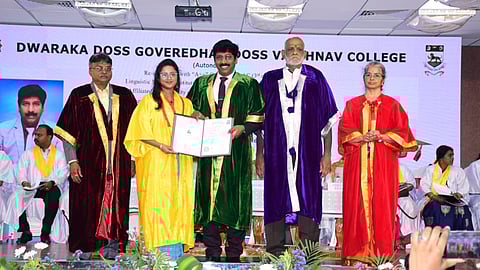 DG Vaishnav College Graduation Day