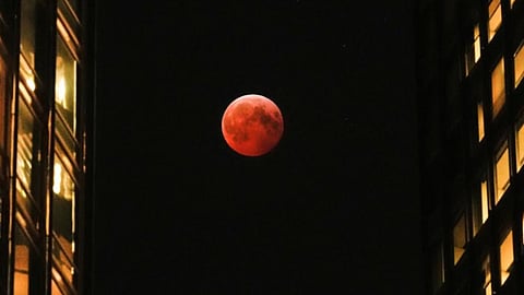 Celestial spectacle: A total lunar eclipse will turn the moon blood red on Tuesday