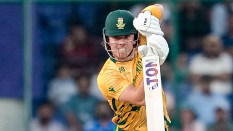 Dewald Brevis scored a quick 40's to help South Africa beat Zimbabwe by five wickets.