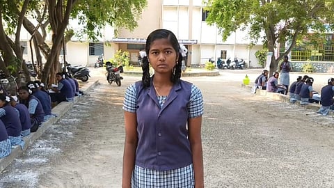 M Manusree, from Vasanthavadi village near Madurantakam.