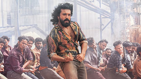 Visual from the Peddi movies song