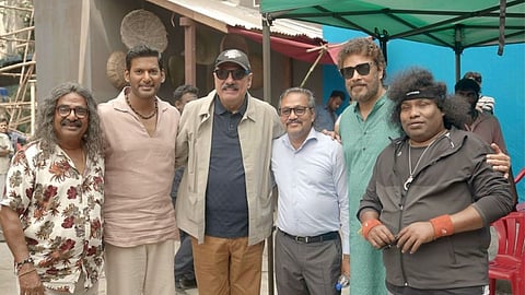Vishal meets Boman Irani