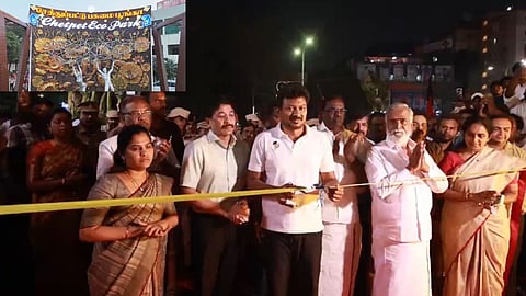 Udhayanidhi Stalin inaugurates Rs 20.16 crore revamped Chetpet Eco Park