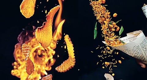 Creative food photography