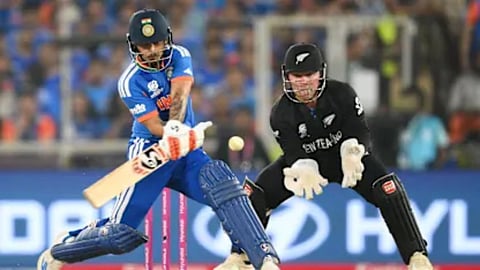 Ishan Kishan scored an blistering 50 in the ICC T20 World Cup final against New Zealand.