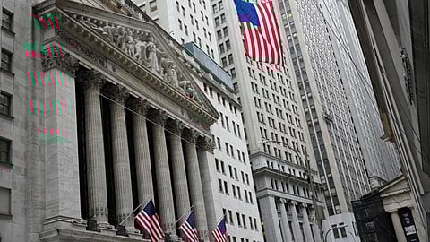 The New York Stock Exchange is seen in New York