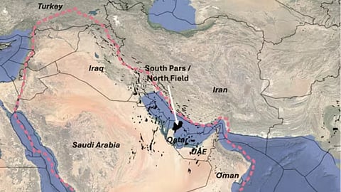 Representative picture of oil fields