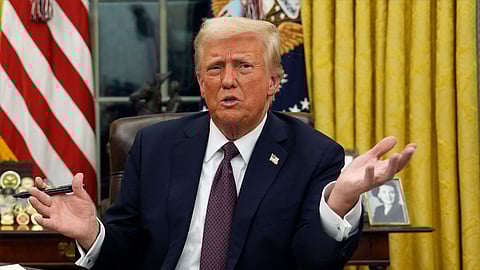 US President Donald Trump