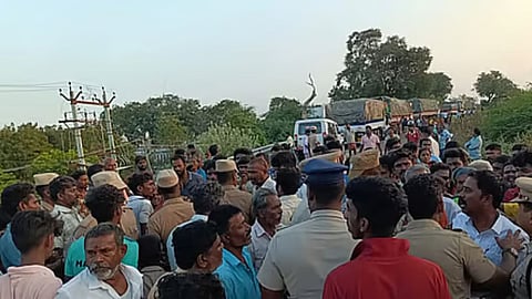 Protests and road blockades by villagers demanding the immediate arrest of those responsible