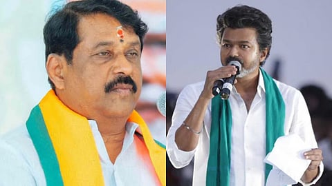 (L-R) Nainar Nagenthran, Vijay