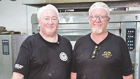 Graham Martin and Mick Dumbrell