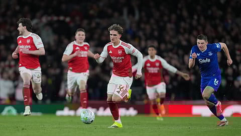 Arsenal's Max Dowman