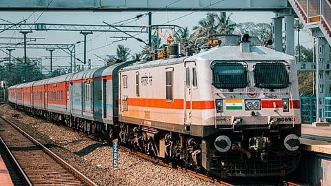 Image of train used for representative purpose