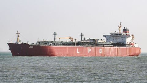LPG ship representative image