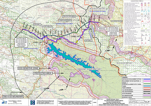 Proposed Puliyarai-Edamon economic corridor