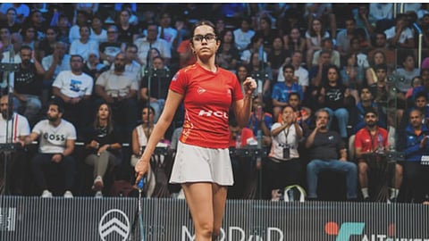 Indian squash player Anahat Singh