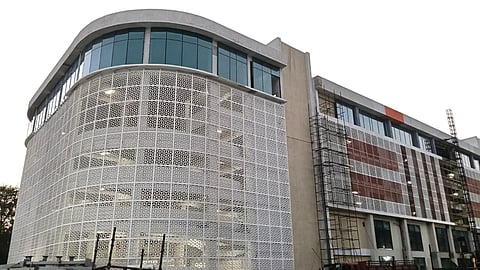 Multi-level parking facility at Egmore railway station