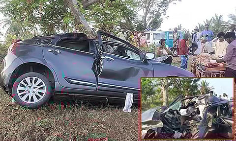 Visual from the accident site