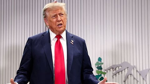 US President Donald Trump