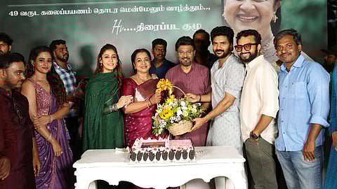 Hi team celebrates 49 years of Radikaa in film industry