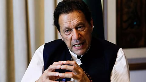 Pakistan's jailed former prime minister Imran Khan