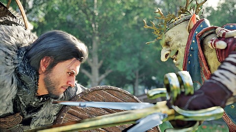 A scene from Crimson Desert