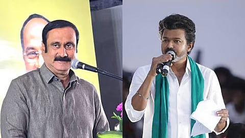 (L) Anbumani, (R) Vijay