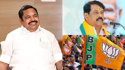 (L) Edappadi K Palaniswami, (R-top) Nainar Nagenthran