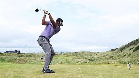 Indian-American golfer Sahith Theegala