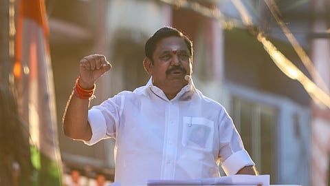 AIADMK General Secretary Edappadi K Palaniswami
