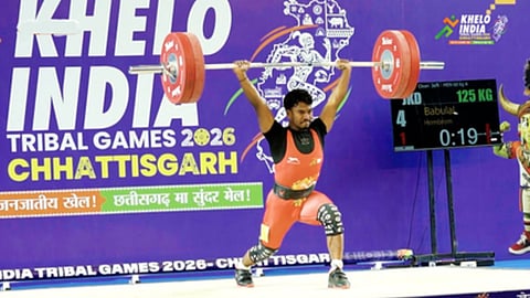 KITG 2026: Forged in hardship, Jharkhand’s Babulal Hembrom lifts his way to glory