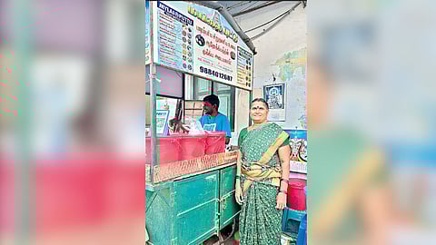 Yamuna at her Mylai Puttu Kadai