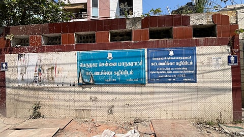 Public toilet on Brick Kiln Road