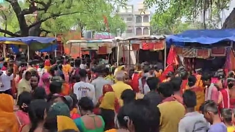 Stampede at temple in Bihar