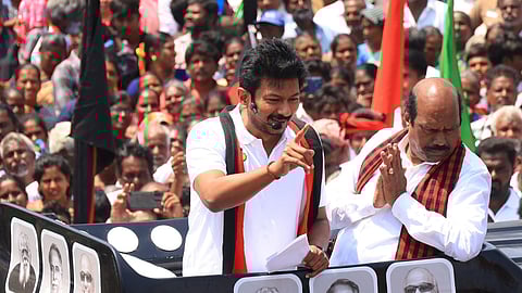 Udhayanidhi Stalin in Tiruvannamalai