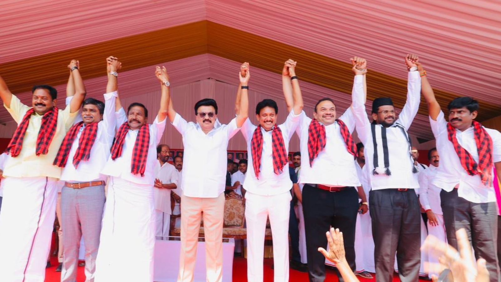 CM Stalin campaigns in Tiruchy
