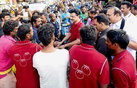 CM Stalin at Tiruchy