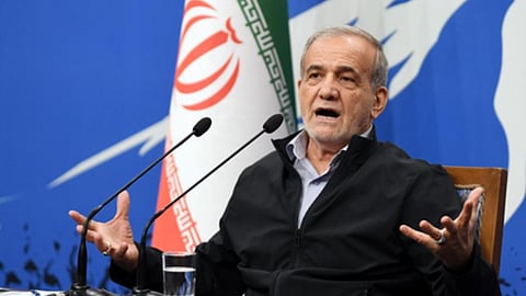 Iran's President Masoud Pezeshkian