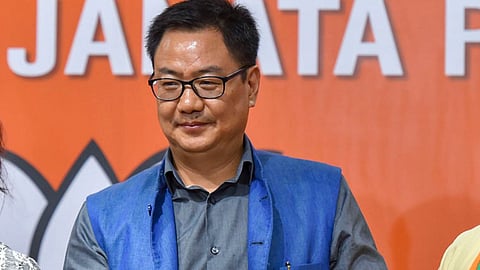 Parliamentary Affairs Minister Kiren Rijiju