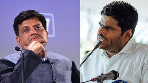 Piyush Goyal and K Annamalai