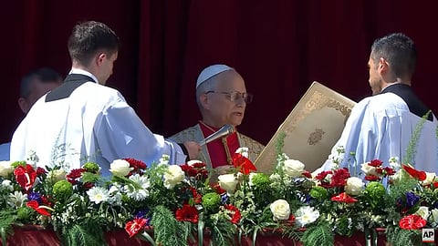 Pope Leo XIV presides over Mass in St. Peter’s Square, delivers his Easter message and offers the traditional “Urbi et Orbi” blessing to the city of Rome and the world.