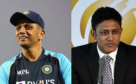 Rahul Dravid and Anil Kumble