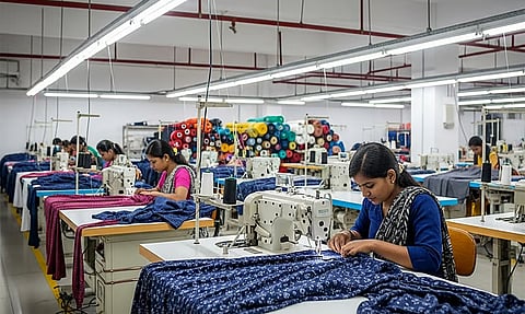 Textile manufacturers in Tirupur's Palladam