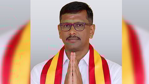 TVK candidate M Arun Kumar