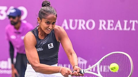 Vaishnavi rebounds with straight-set win, gives India 1-0 lead over New Zealand
