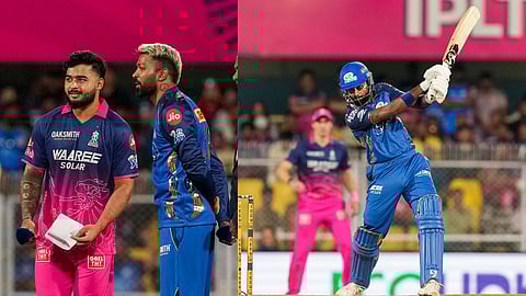 Visual from the toss and match on April 7, 2026