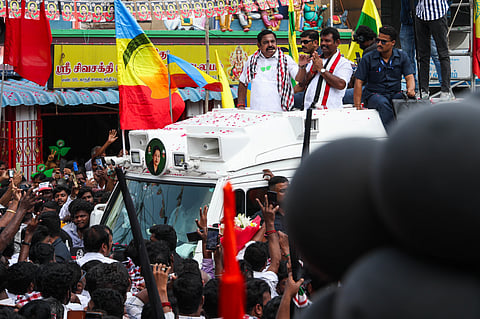 AIADMK Edappadi K Palaniswami campign at velachery on April 8